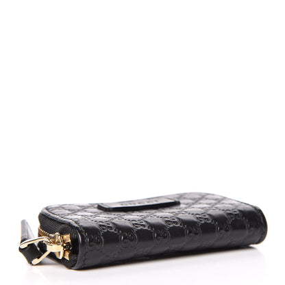 Gucci Microguccissima Zip Around Card Case Black 4 of 8