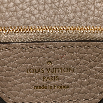 Louis Vuitton Taurillon Capucines MM Galet 6 of 9