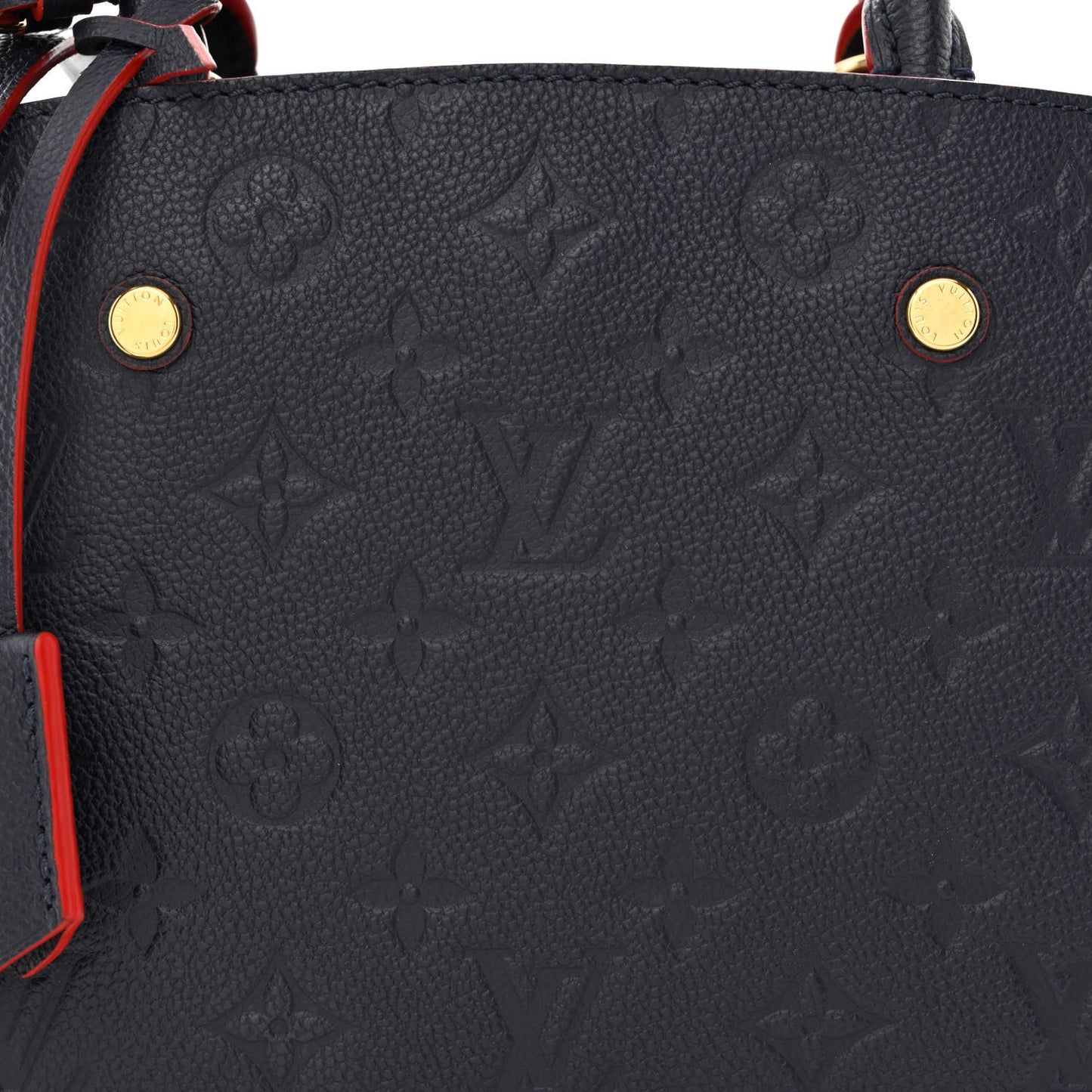 Empreinte Montaigne BB Marine Rouge