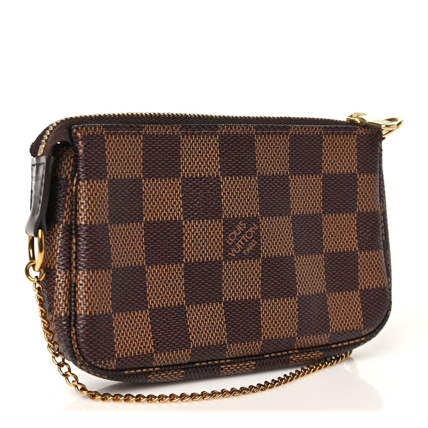 Louis Vuitton Damier Ebene Mini Pochette Accessories 2 of 8
