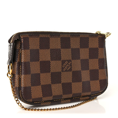 Louis Vuitton Damier Ebene Mini Pochette Accessories 2 of 8