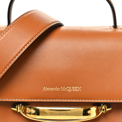 Alexander McQueen Calfskin The Small Story Bag Brown 7 of 9