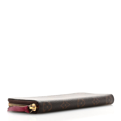 Louis Vuitton Monogram Clemence Wallet Fuchsia 4 of 7