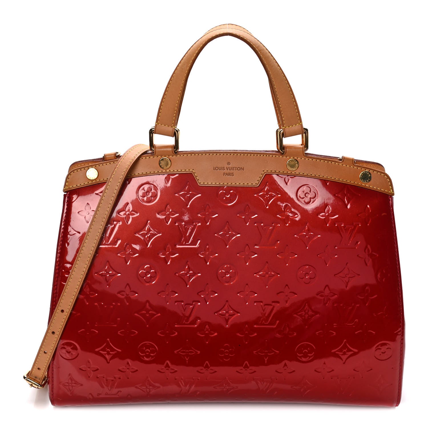 Louis Vuitton Vernis Brea GM Pomme D'Amour 1 of 23