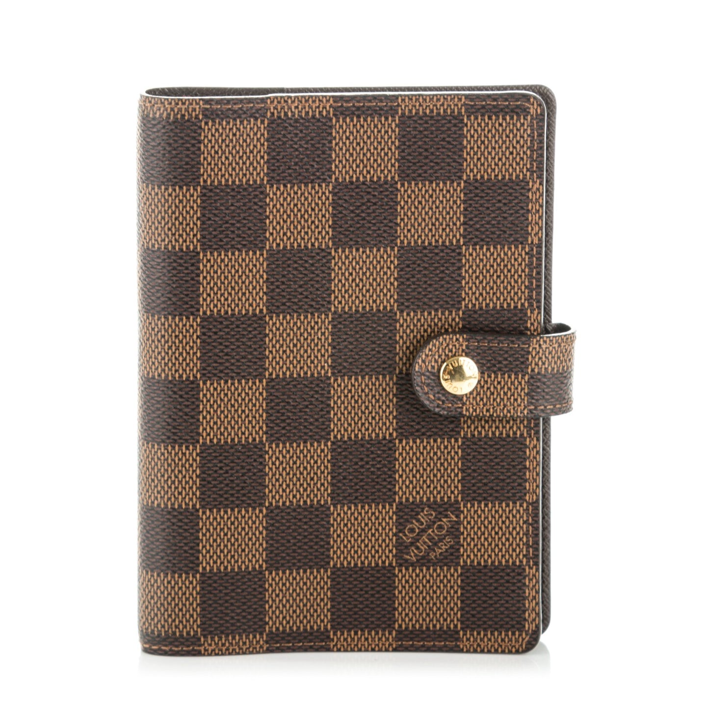 Damier Ebene Small Ring Agenda Cover