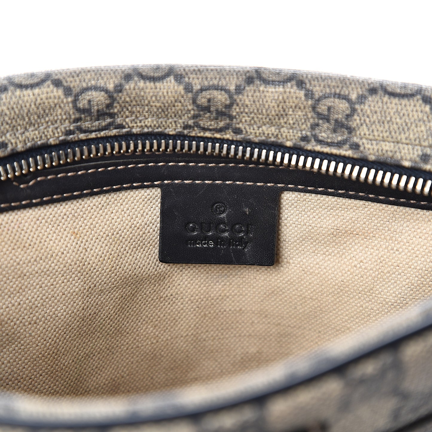 GG Plus Monogram Messenger Bag Dark Brown