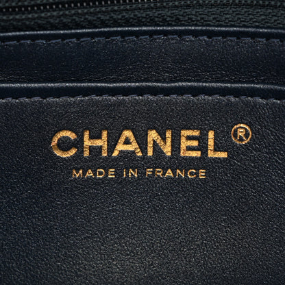 Chanel Washed Denim Quilted Mini Rectangular Flap Blue 6 of 11