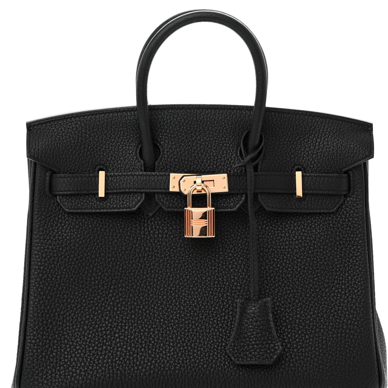 Hermes Togo Birkin 25 Black 8 of 11