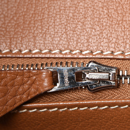 Hermes Taurillon Clemence Birkin 35 Gold 14 of 43