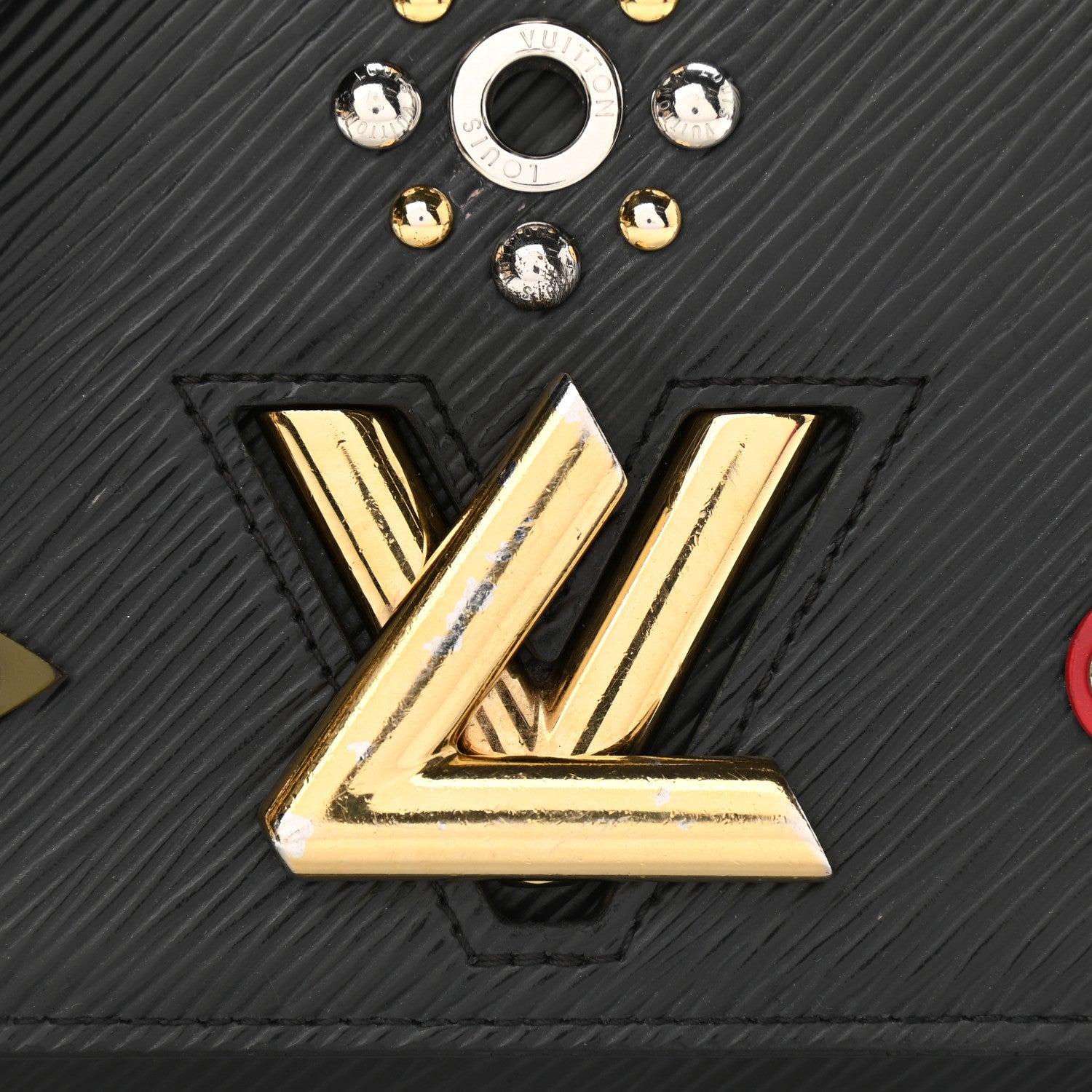 Louis Vuitton Epi Mechanical Flowers Twist Chain Wallet Black 11 of 11
