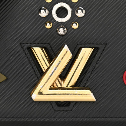 Louis Vuitton Epi Mechanical Flowers Twist Chain Wallet Black 11 of 11