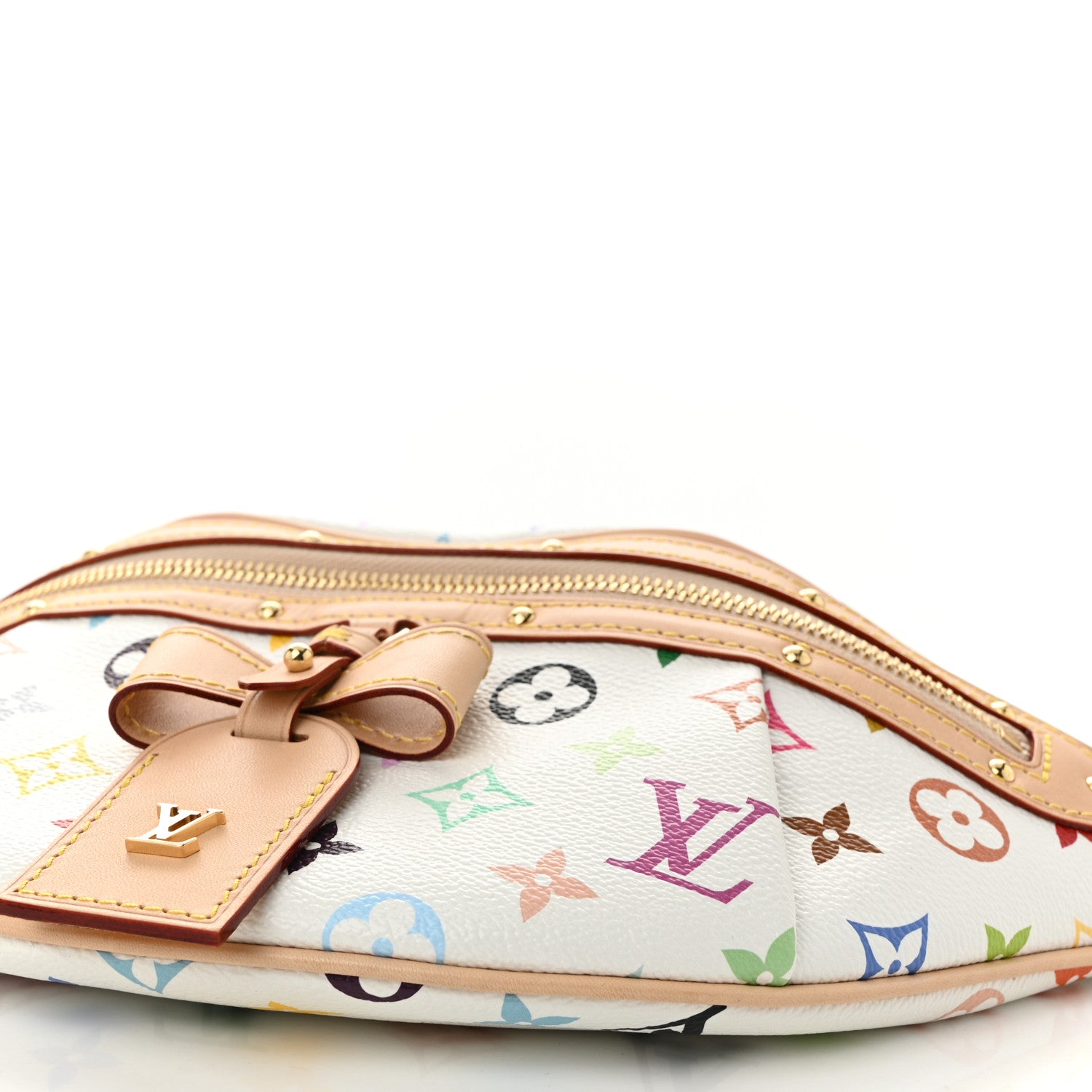 Louis Vuitton LV X TM Monogram Multicolor High Rise Bumbag White 9 of 11