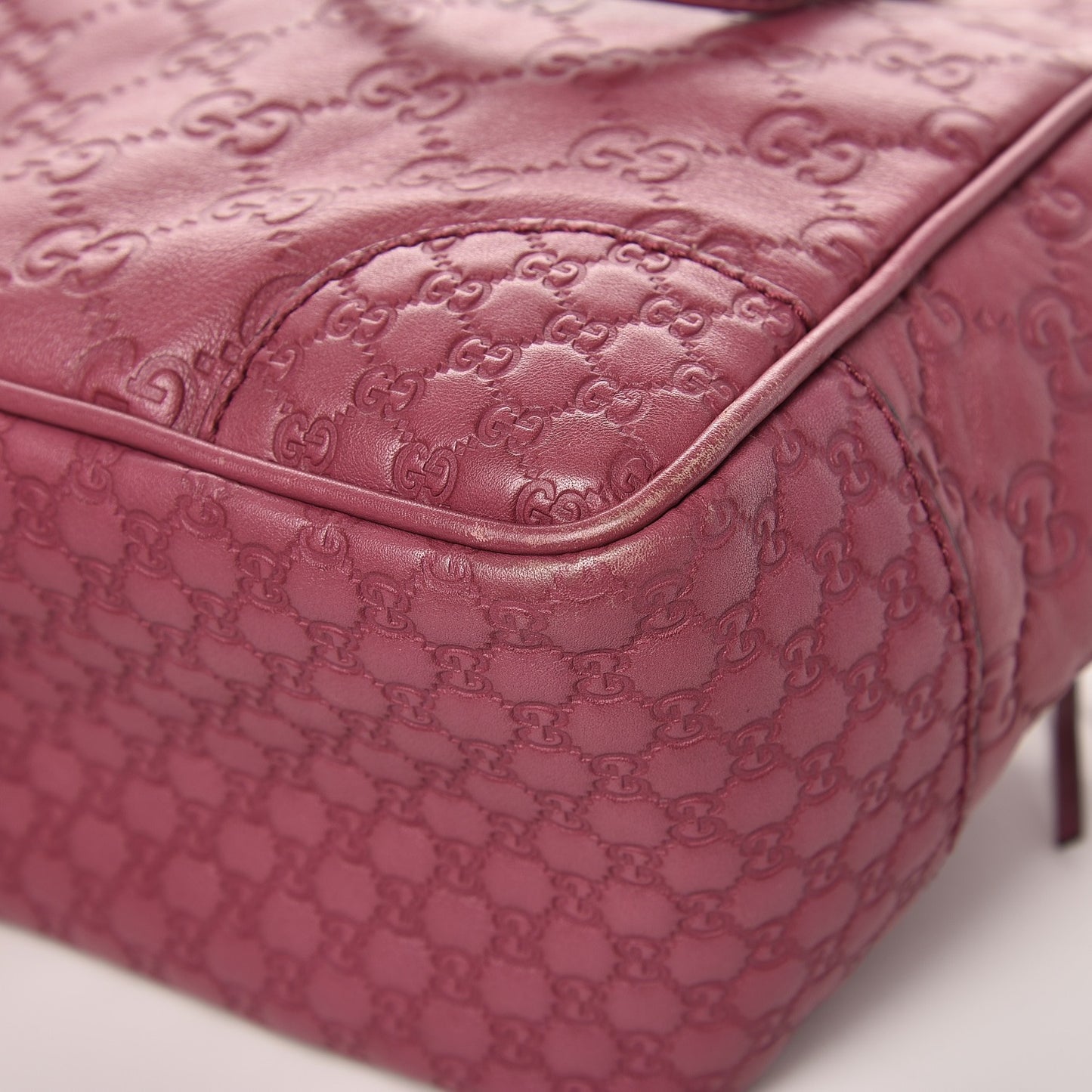 Guccissima Mini Bree Top Handle Bag Peonia Flower