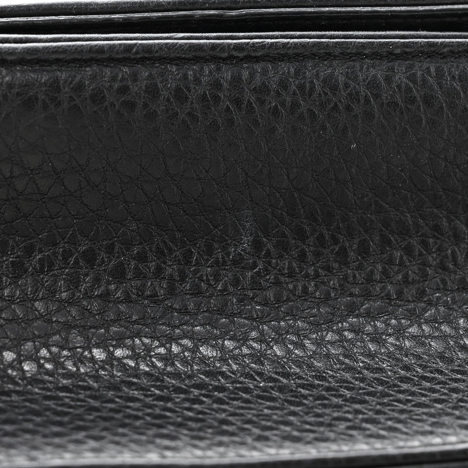 Christian Dior Grained Calfskin Medium Diorama Flap Bag Black 11 of 11
