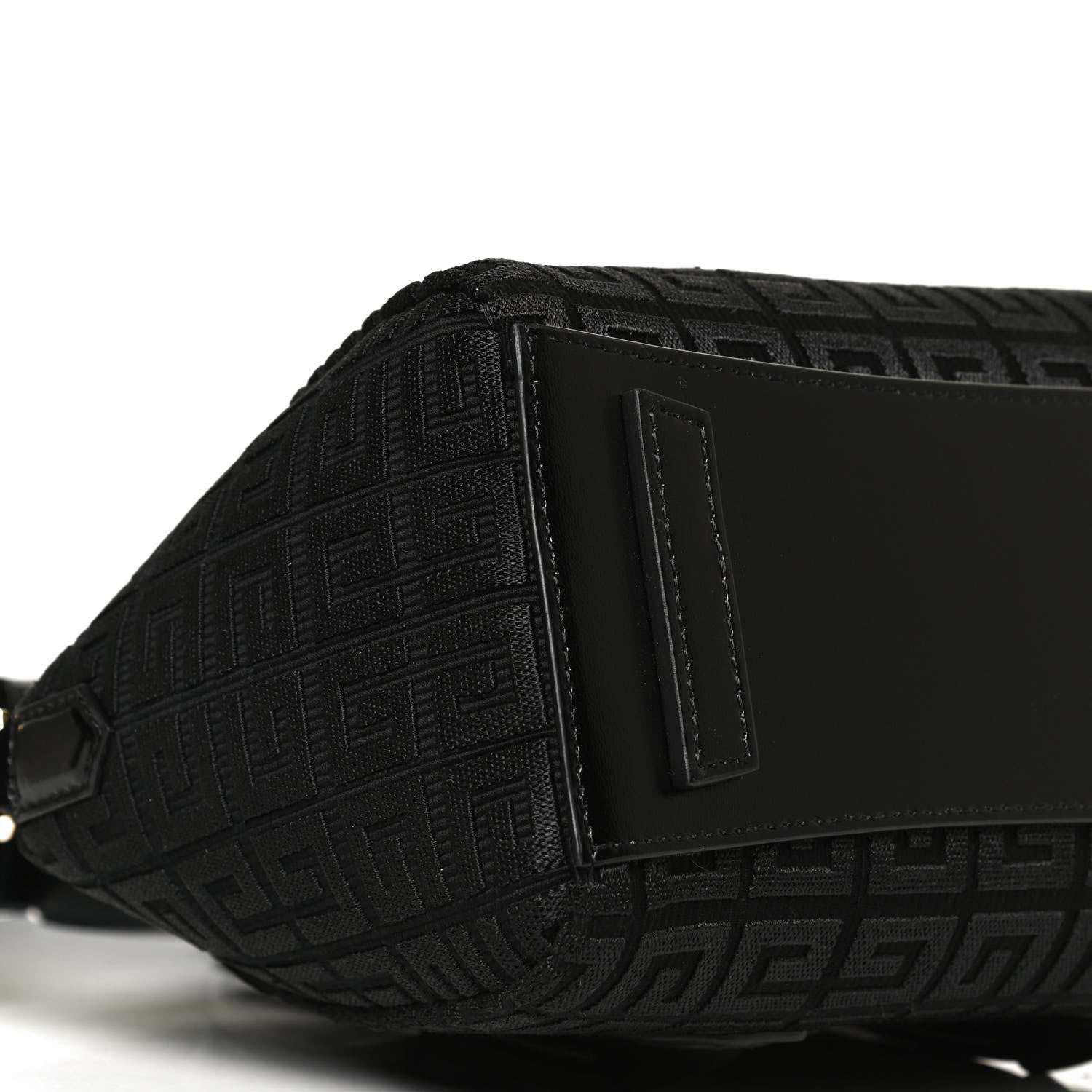Givenchy Embroidered Canvas Mini Lock Antigona Shoulder Bag Black 7 of 8