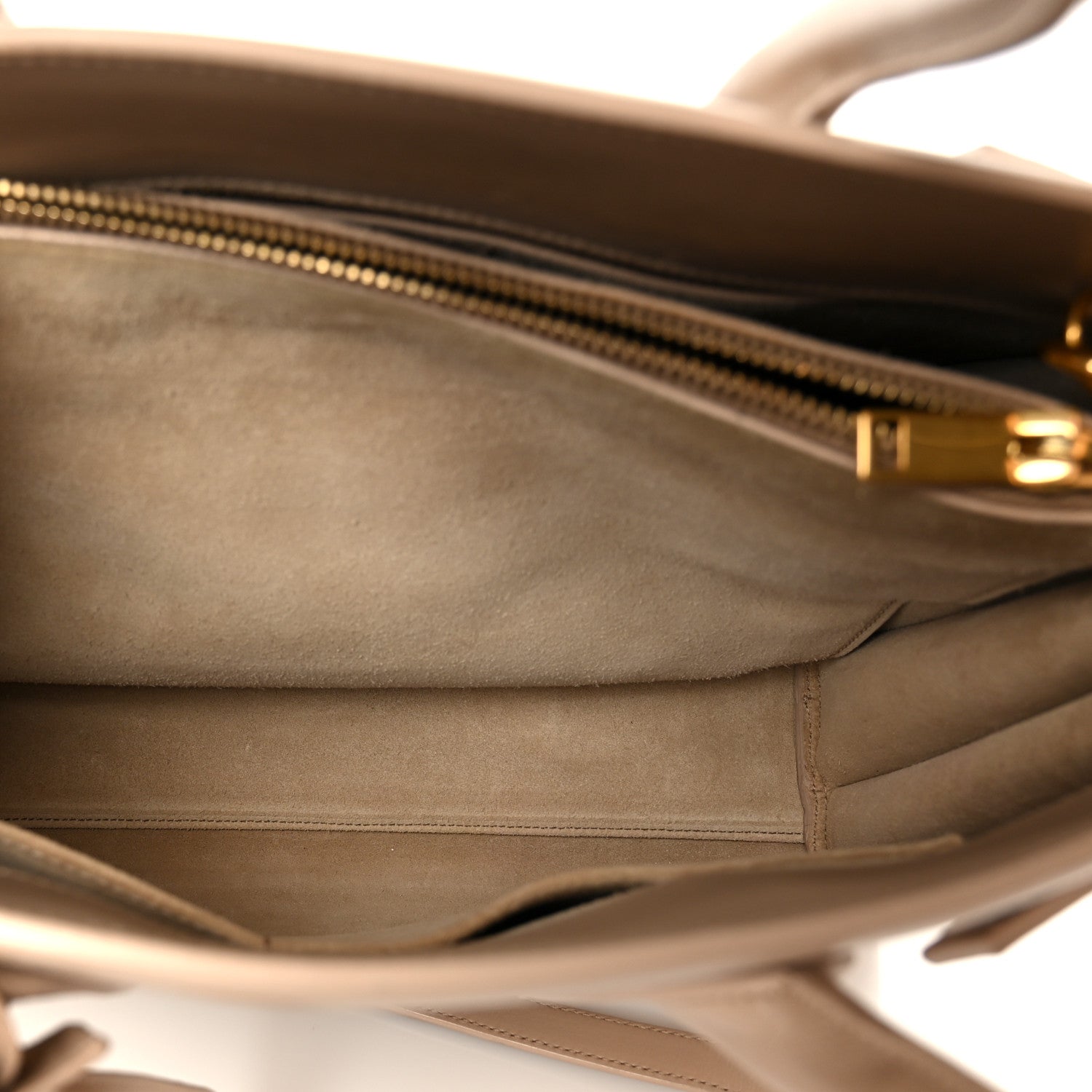 Saint Laurent Calfskin Small Sac De Jour Dark Beige 7 of 12