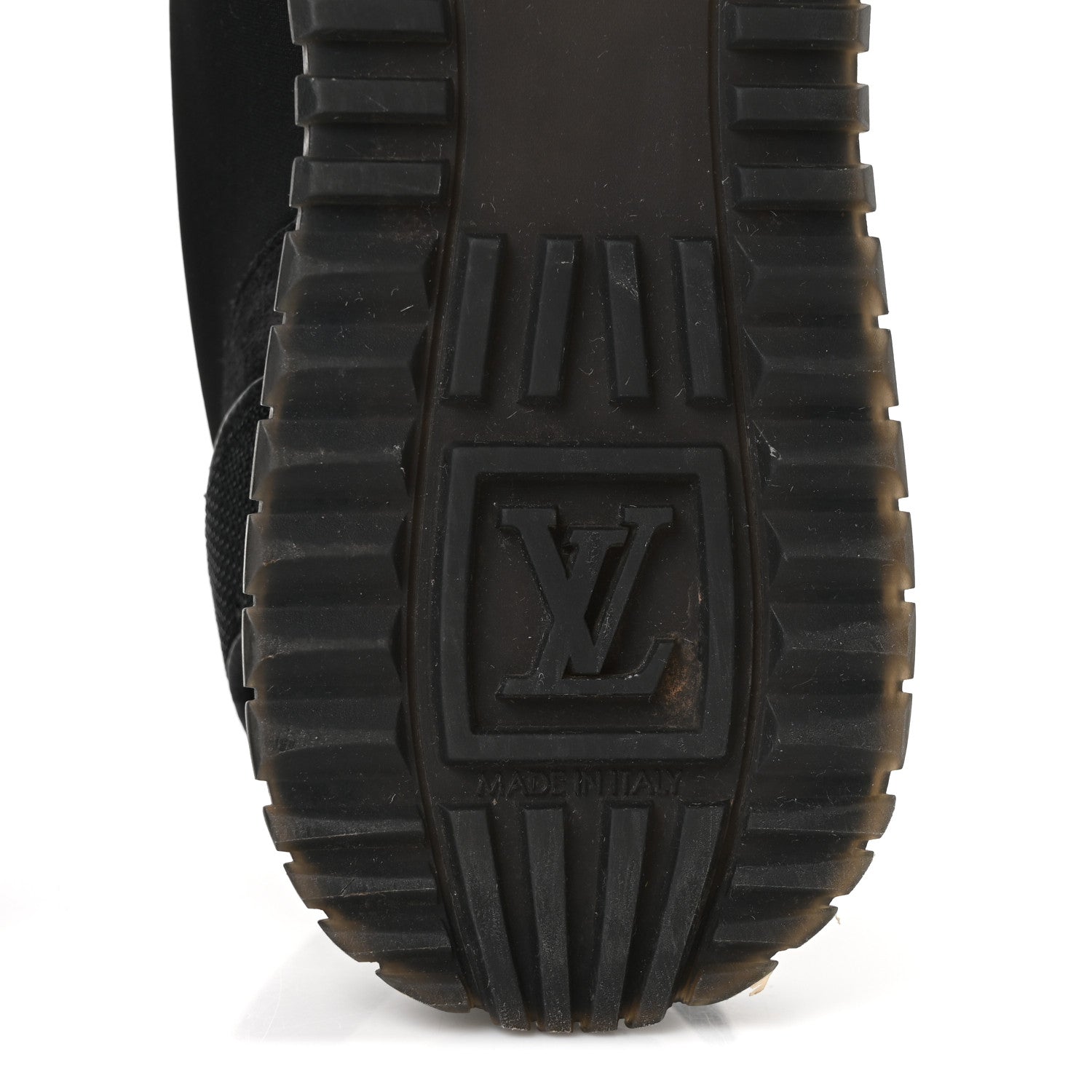 Louis Vuitton Calfskin Run Away Sneakers 38.5 Black 7 of 9