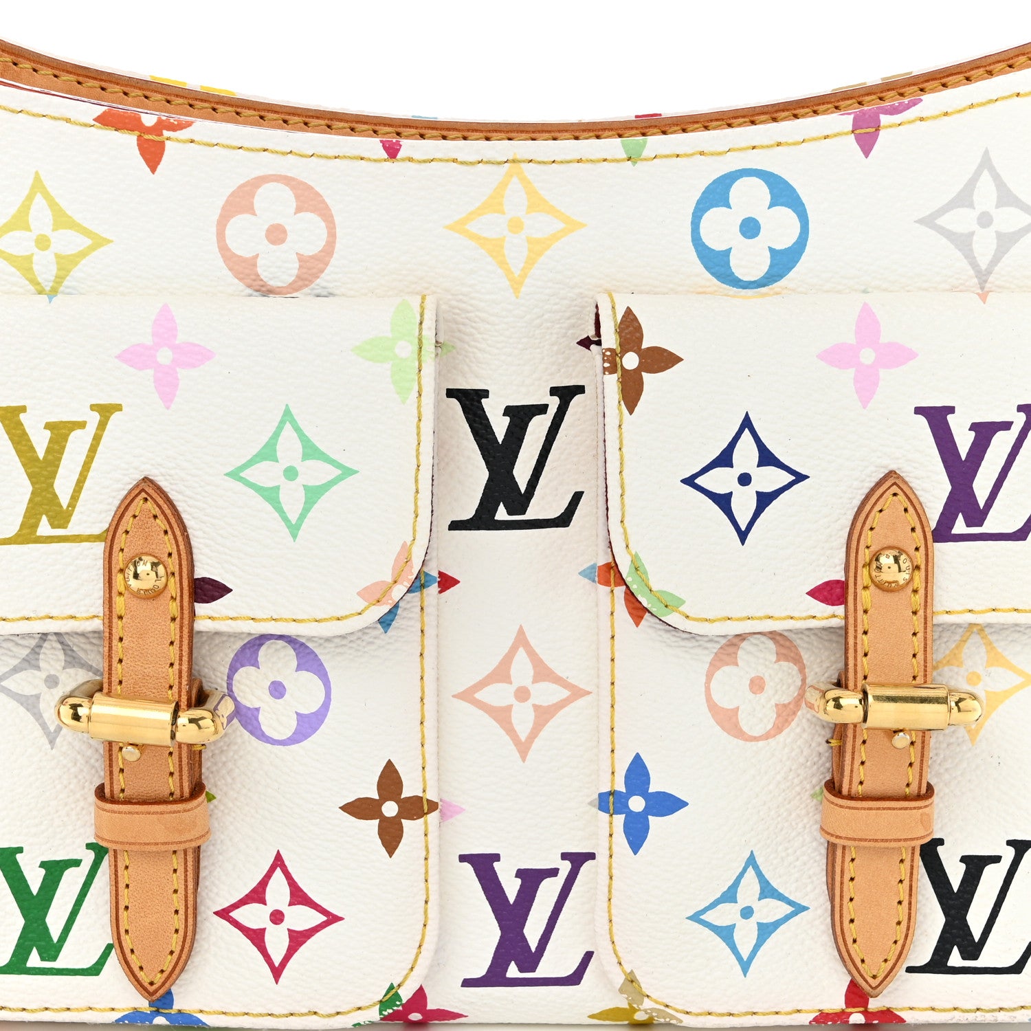 Louis Vuitton Monogram Multicolor Lodge PM White 8 of 14