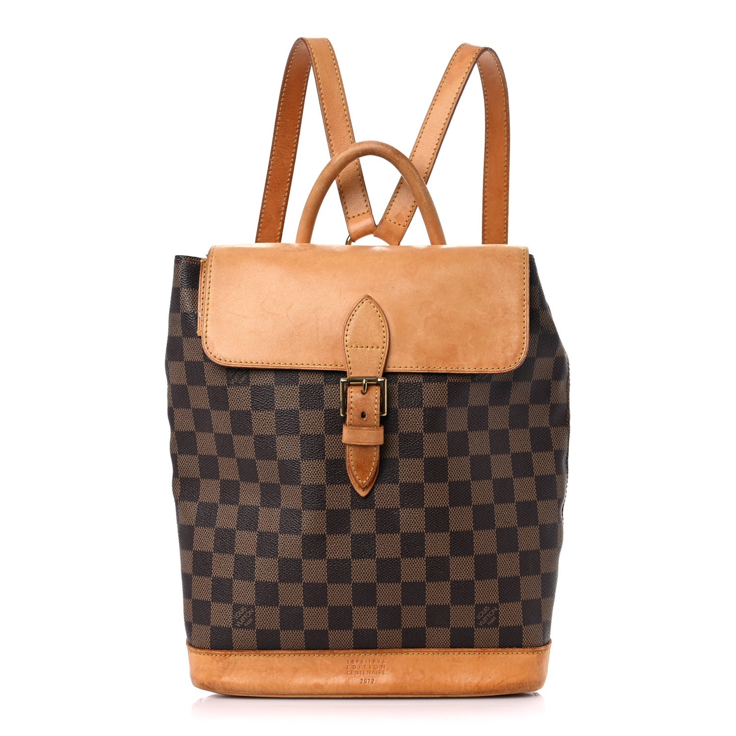 Damier Ebene Soho Centenaire Backpack