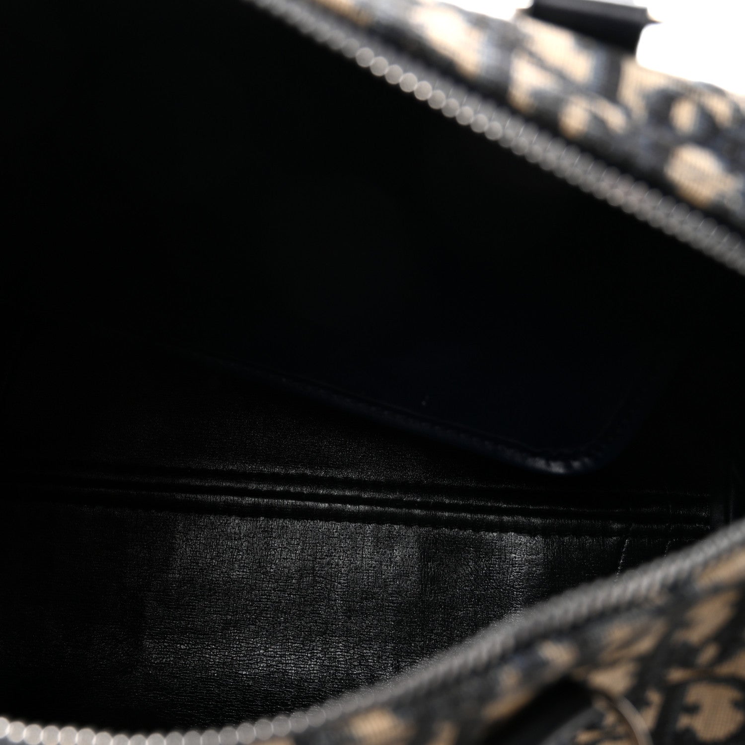Christian Dior Monogram Boston Navy Blue 5 of 11