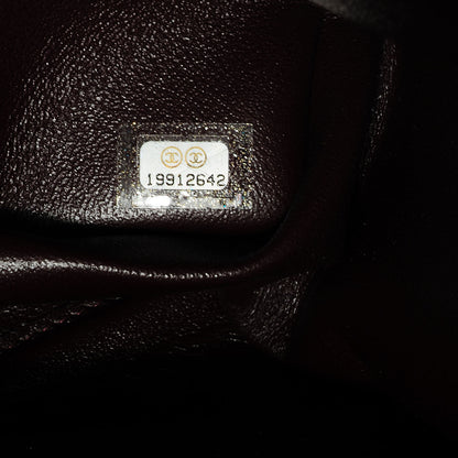 Chanel Caviar Quilted Jumbo Double Flap Burgundy 9 of 9