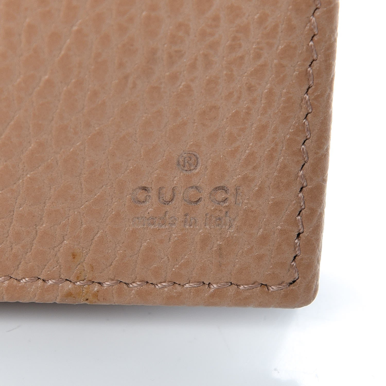 Gucci Dollar Calfskin Mini Swing Wallet Bag Camelia Mineral Blue 8 of 9