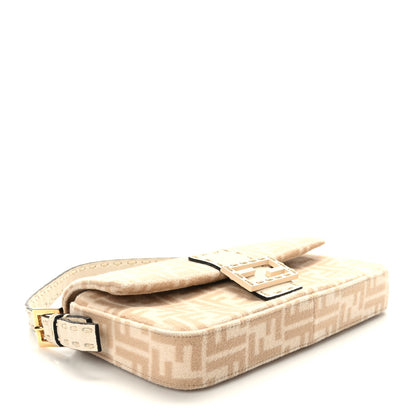 Fendi Wool Cuoio Romano Selleria FF 1974 Baguette 1997 Beige Cammello Camelia 4 of 9