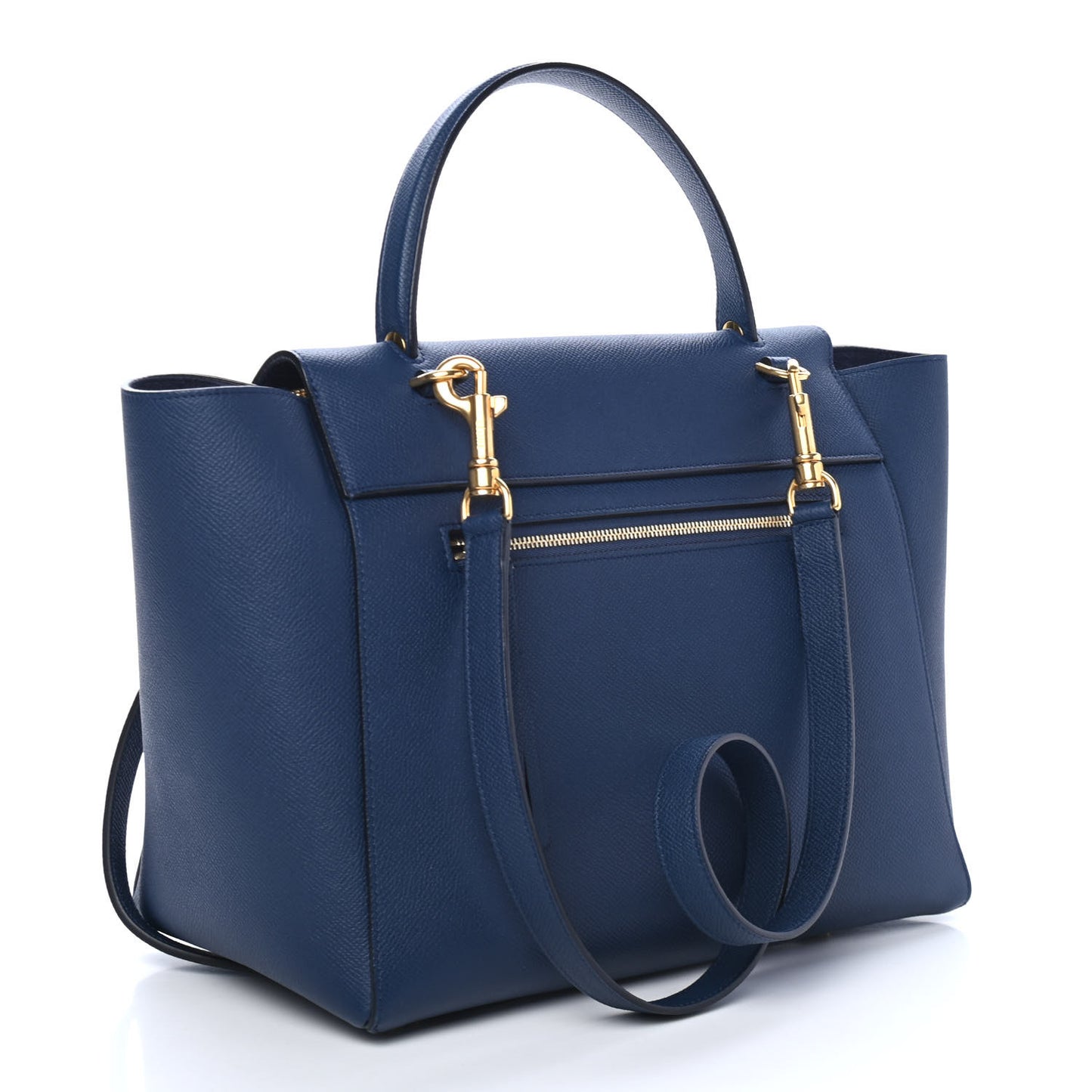 Grained Calfskin Mini Belt Bag Lazuli