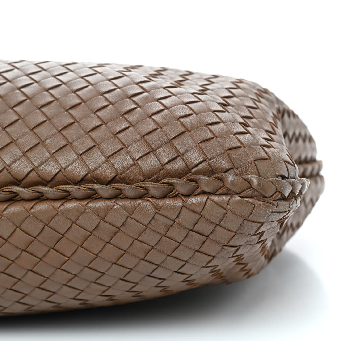 Nappa Intrecciato Large Veneta Hobo Chene