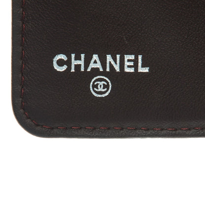 Chanel Lambskin Quilted Yen Wallet Black 6 of 9