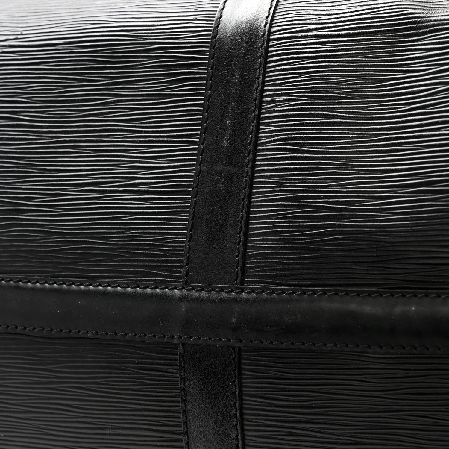 Louis Vuitton Epi Keepall 50 Black 10 of 17