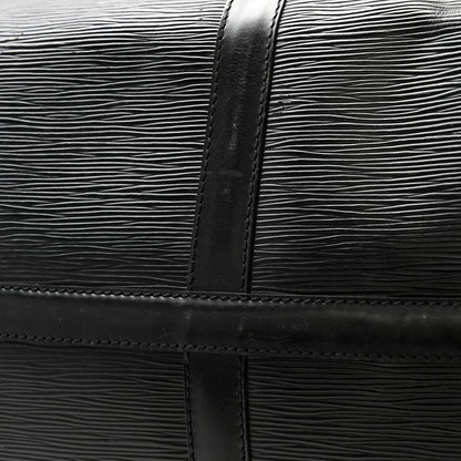 Louis Vuitton Epi Keepall 50 Black 10 of 17