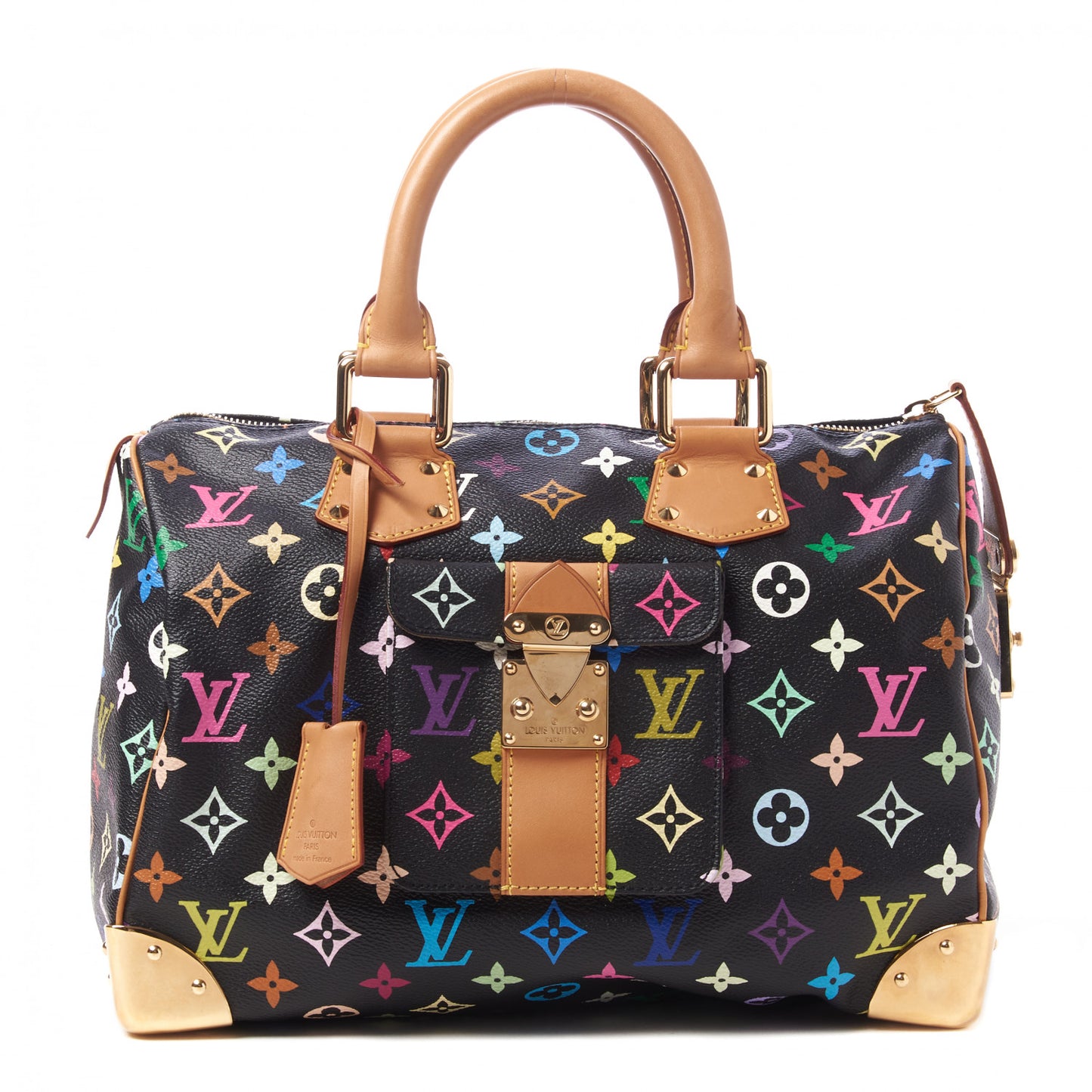 Monogram Multicolor Speedy 30 Black