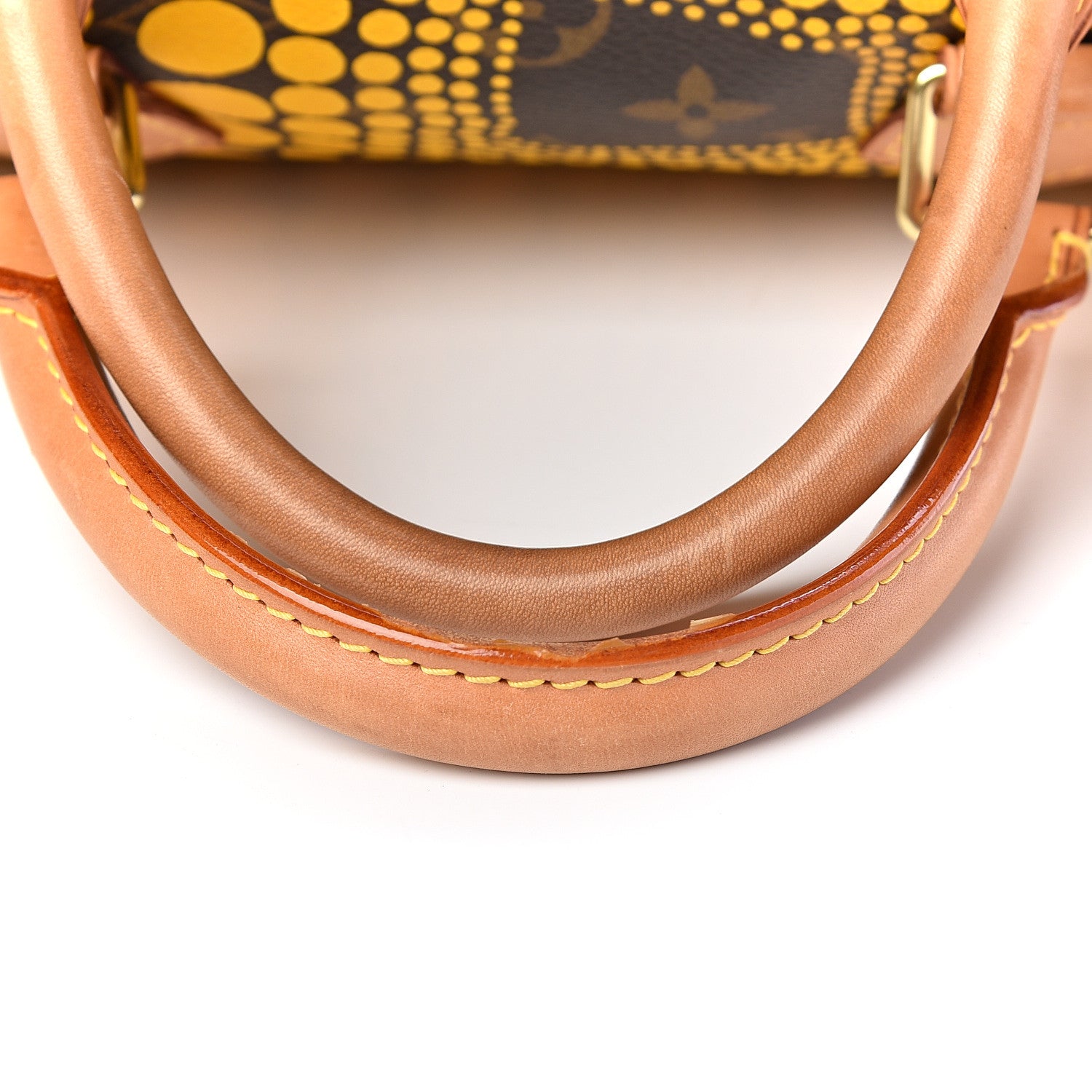Louis Vuitton Monogram Kusama Town Speedy 30 Yellow 11 of 12