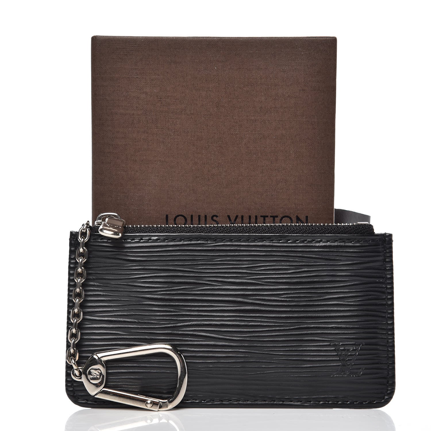 Louis Vuitton Epi Key Pouch Black 8 of 8
