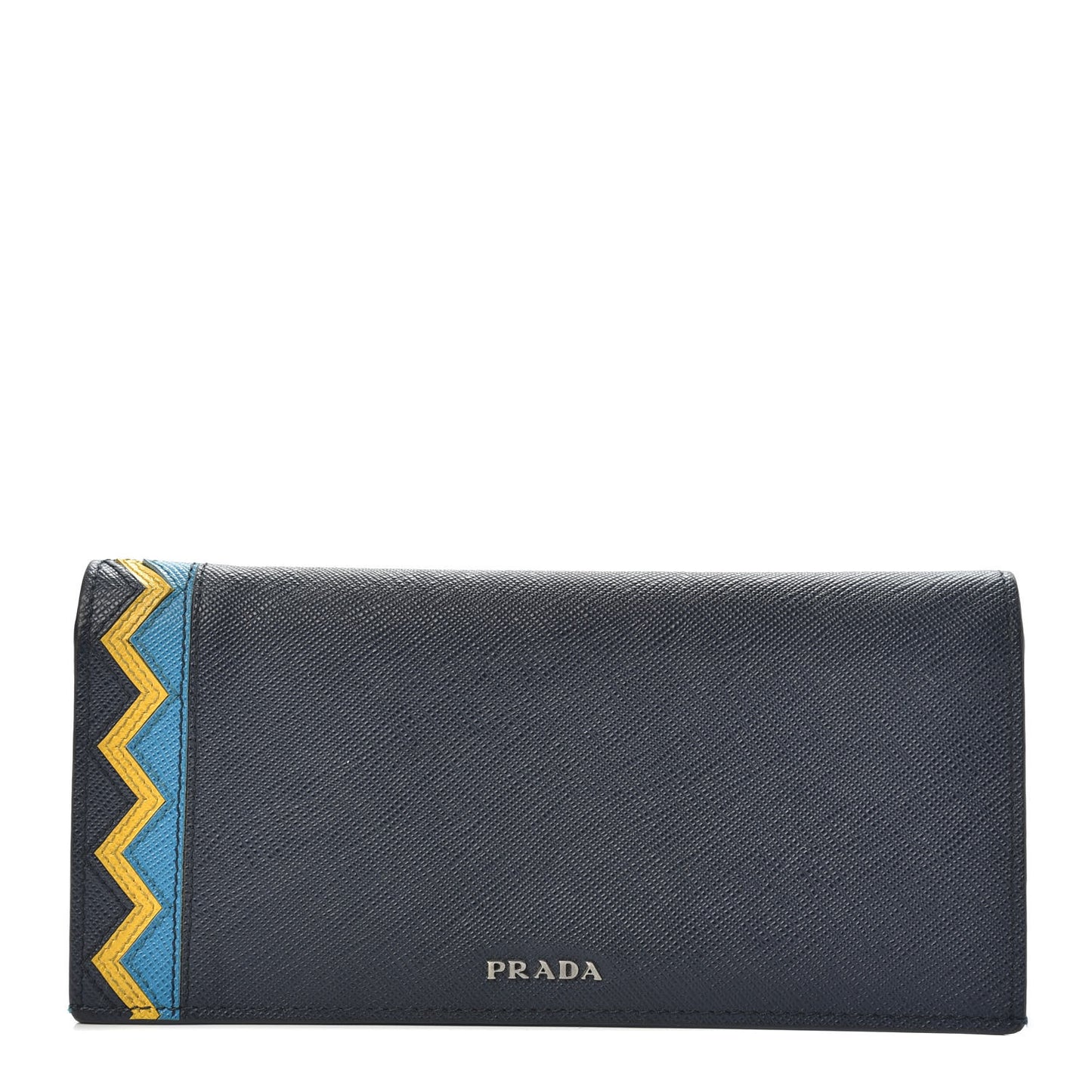 Saffiano Greche Long Wallet Baltico Soleil