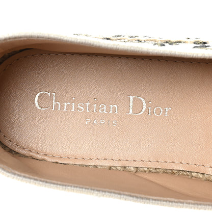 Christian Dior Embroidered Mille Fleurs Granville Espadrille 40 Multicolor 8 of 10
