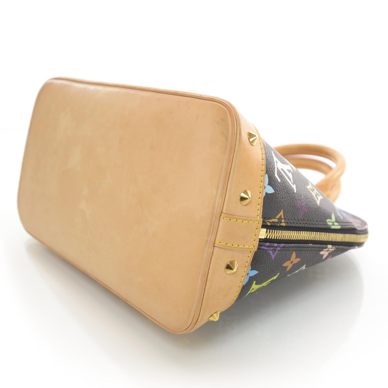 Louis Vuitton Monogram Multicolor Alma Black 4 of 7