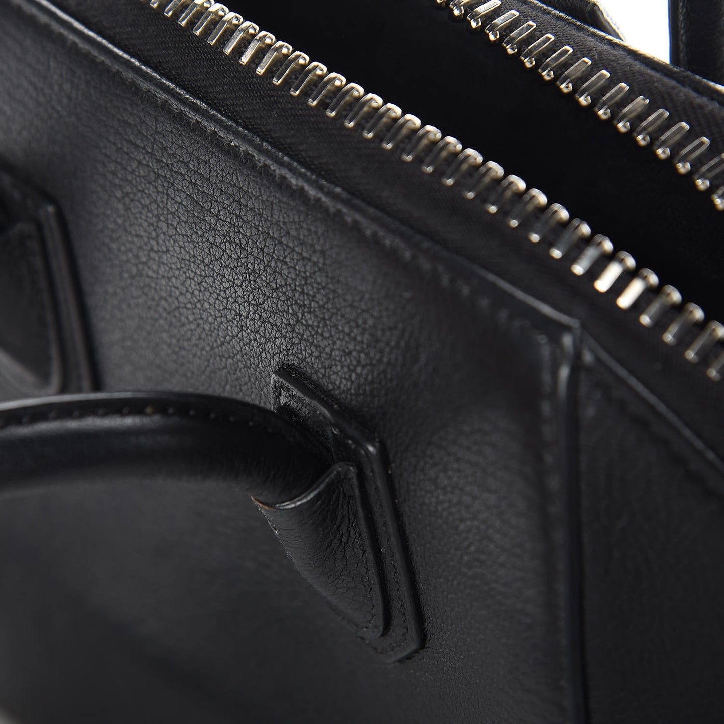Sugar Goatskin Mini Antigona Black