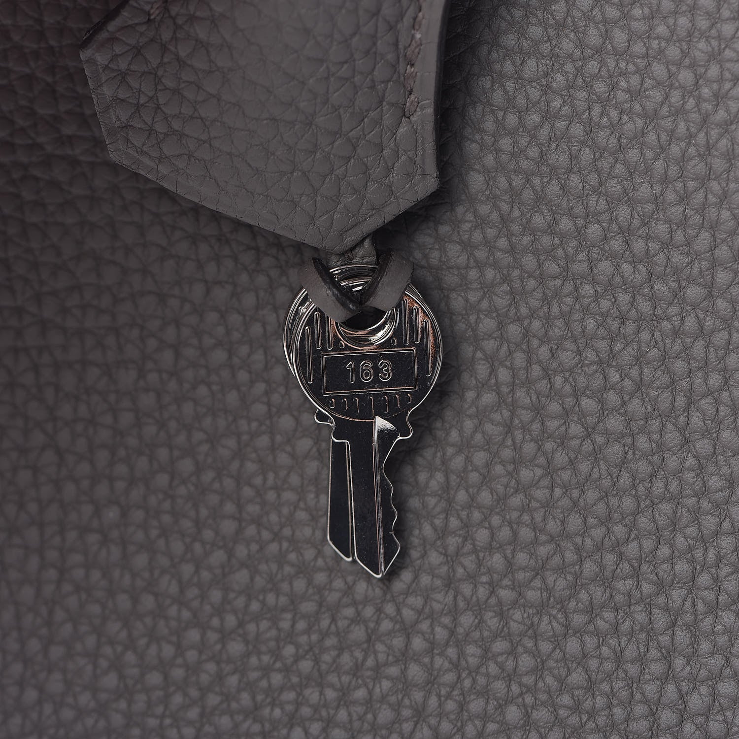 Hermes Togo Birkin 25 Etain 32 of 34