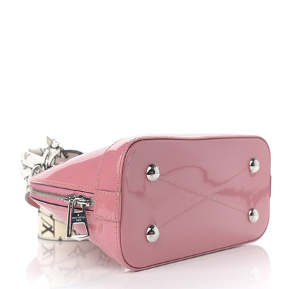 Louis Vuitton Patent Monogram Alma BB Rose Blush 4 of 11