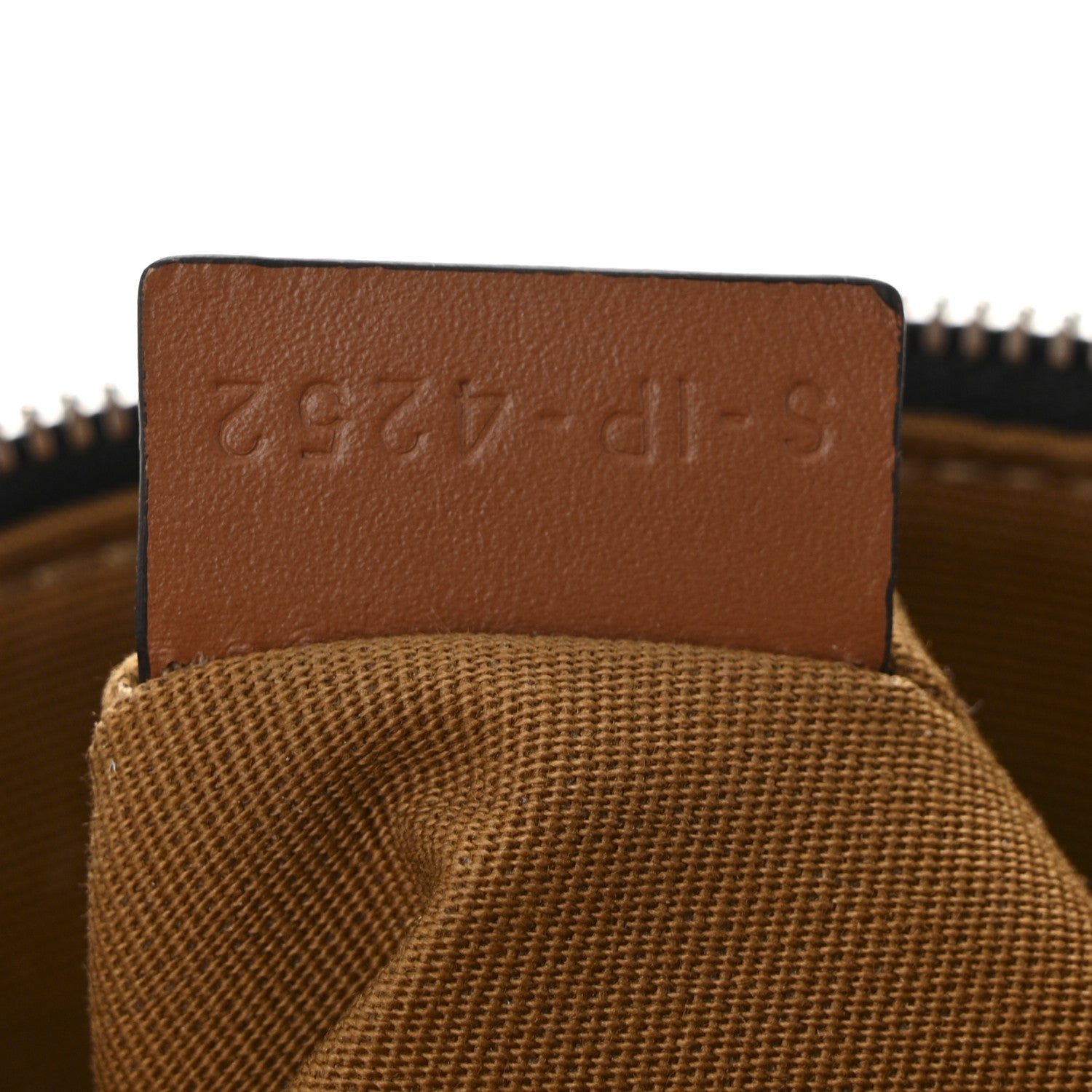Celine Triomphe Canvas Vertical Cylinder Bag Tan 8 of 11