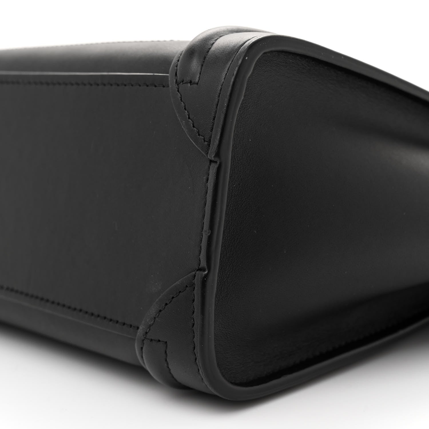 Celine Smooth Calfskin Nano Luggage Black 10 of 12