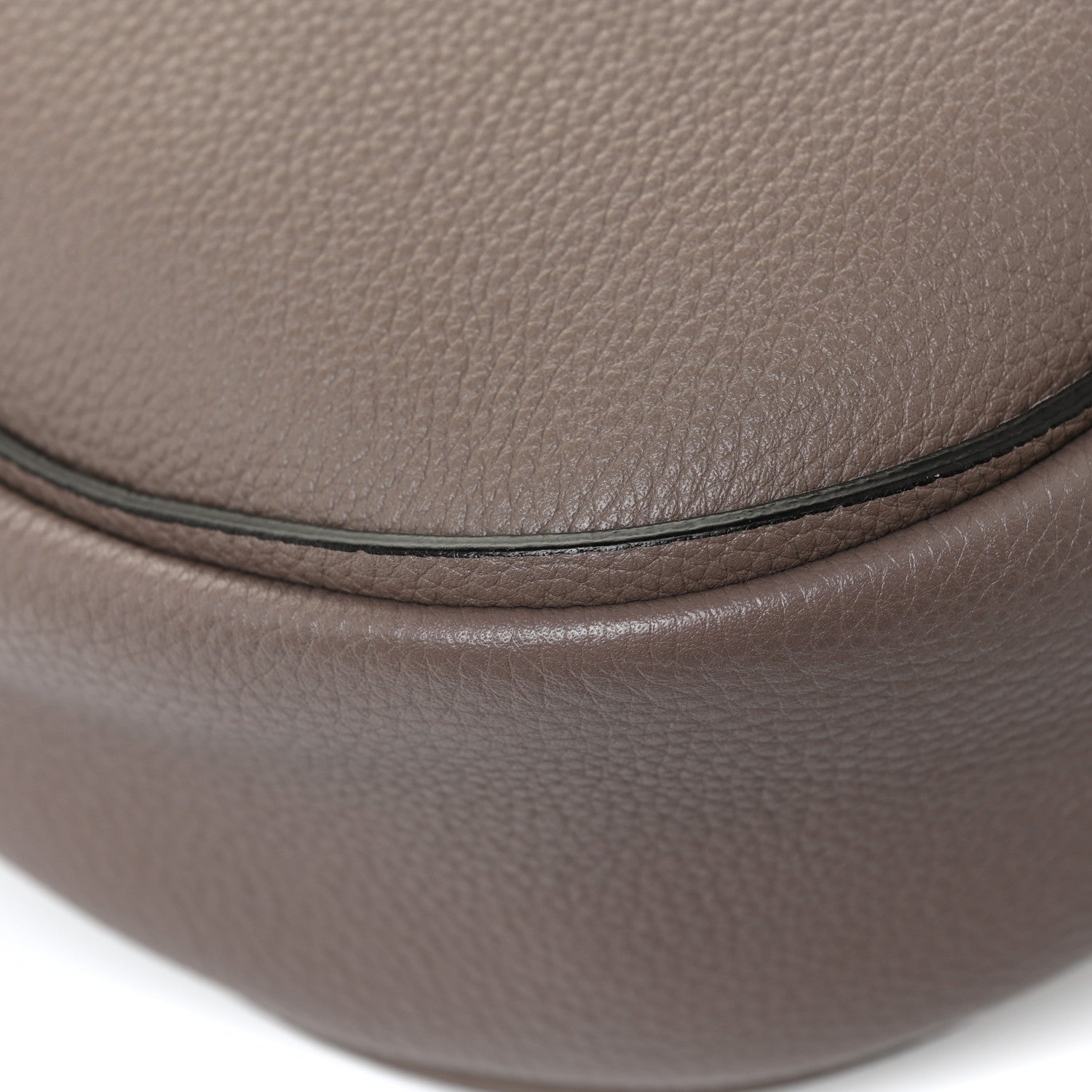 Salvatore Ferragamo Calfskin Reverse Hobo Gray 13 of 13