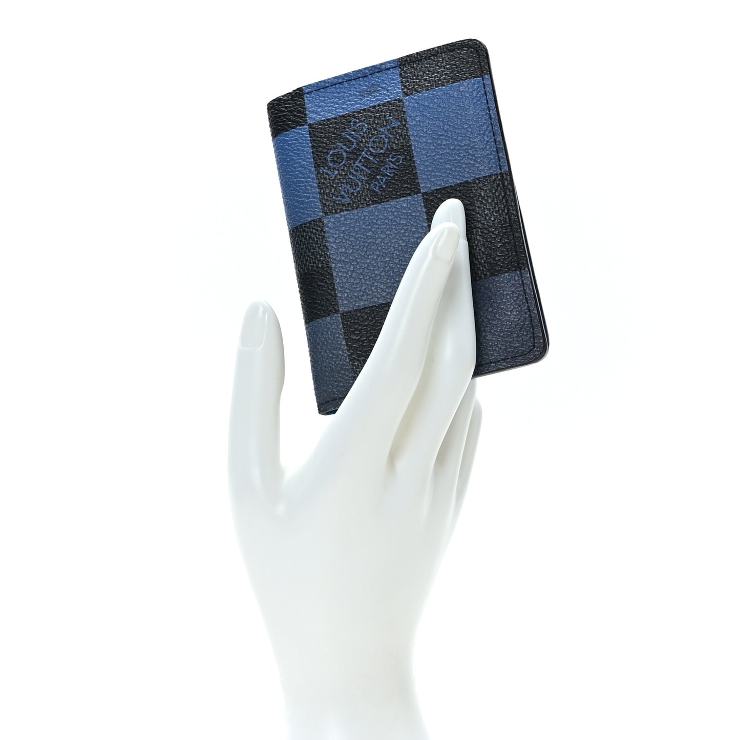 Damier Graphite Giant Pocket Organizer Blue