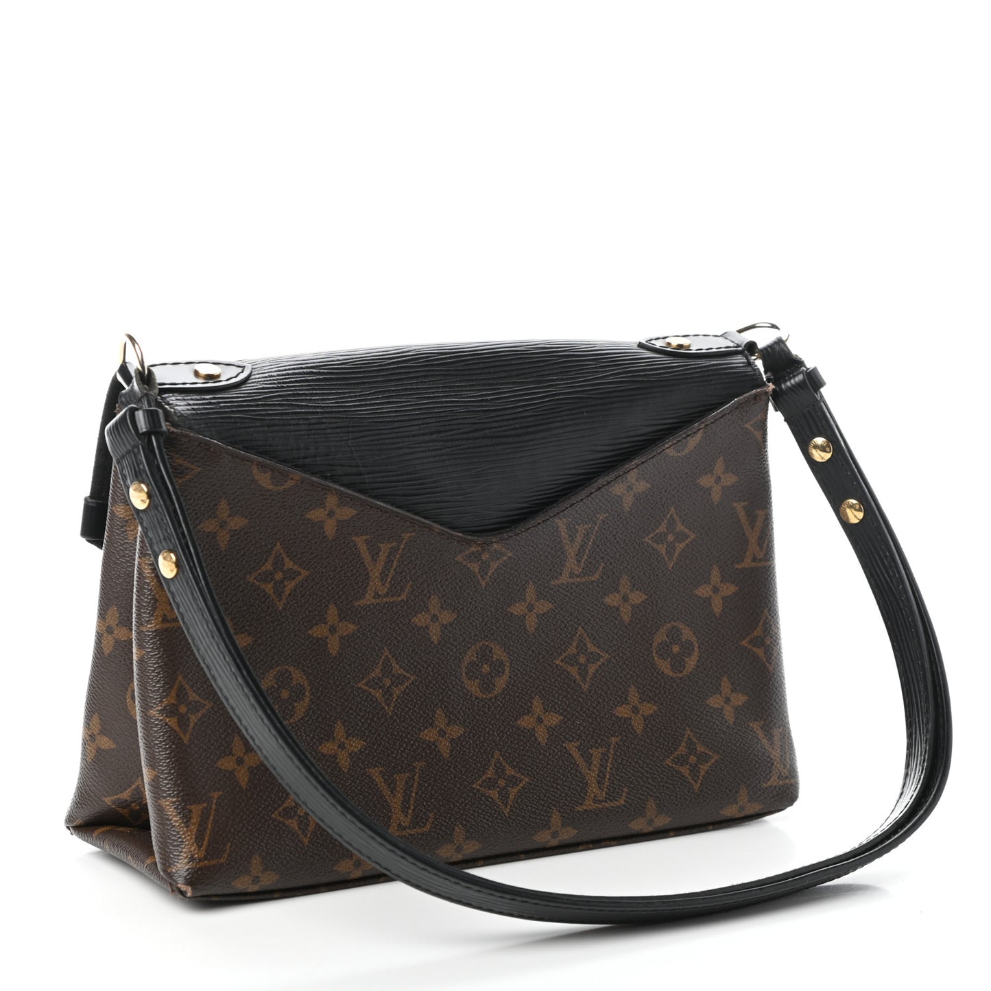 Epi Monogram Saint Michel Black