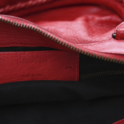 Balenciaga Agneau Classic Hardware Work Rouge Coquelicot 7 of 10