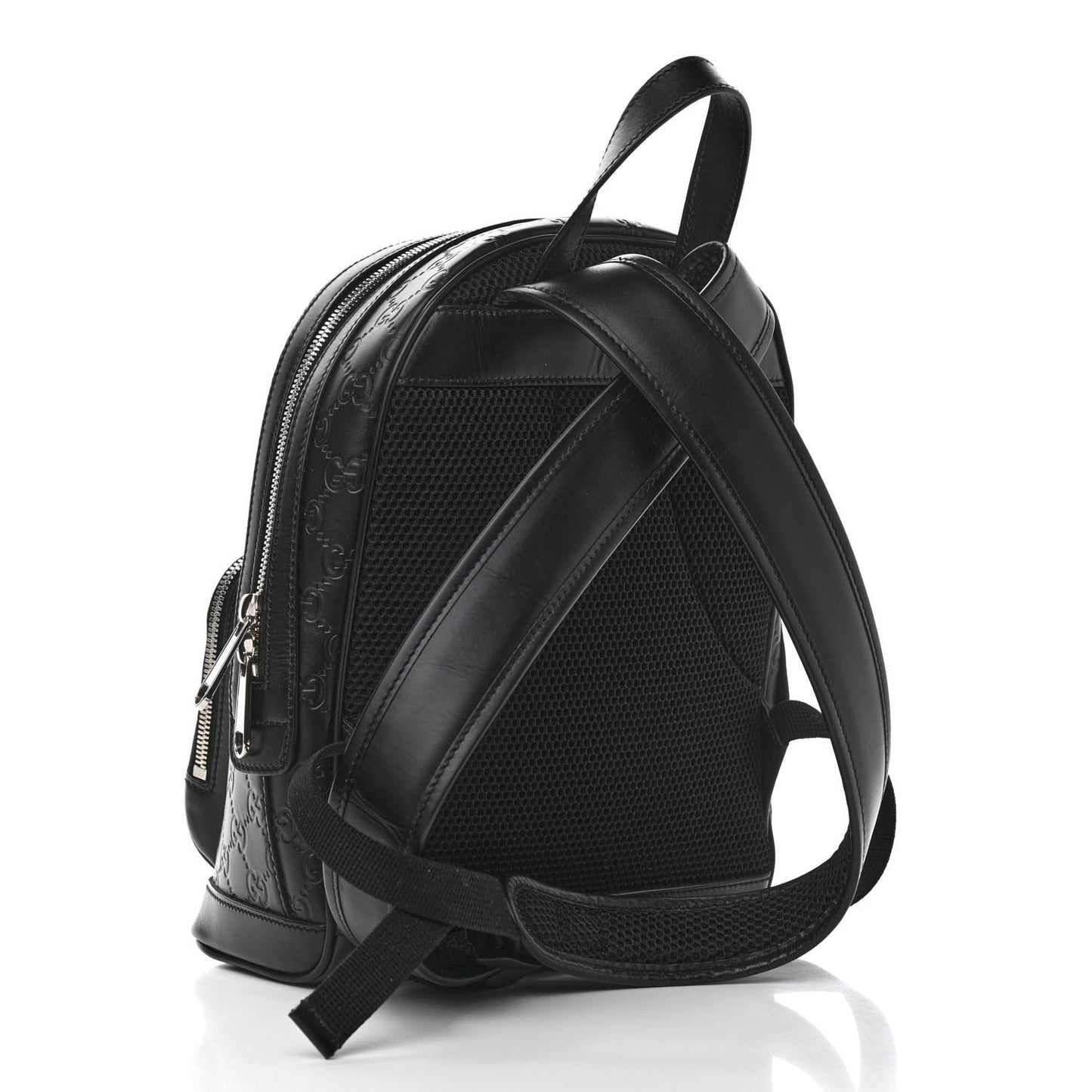 Guccissima Signature Small Day Backpack Black