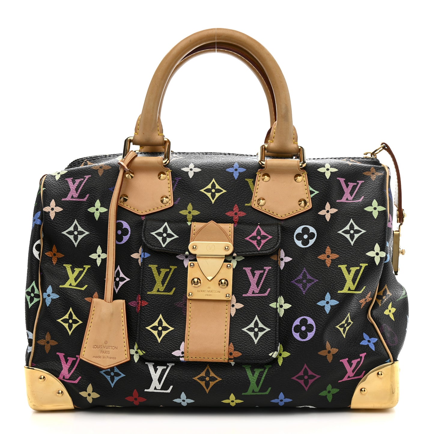 Monogram Multicolor Speedy 30 Black