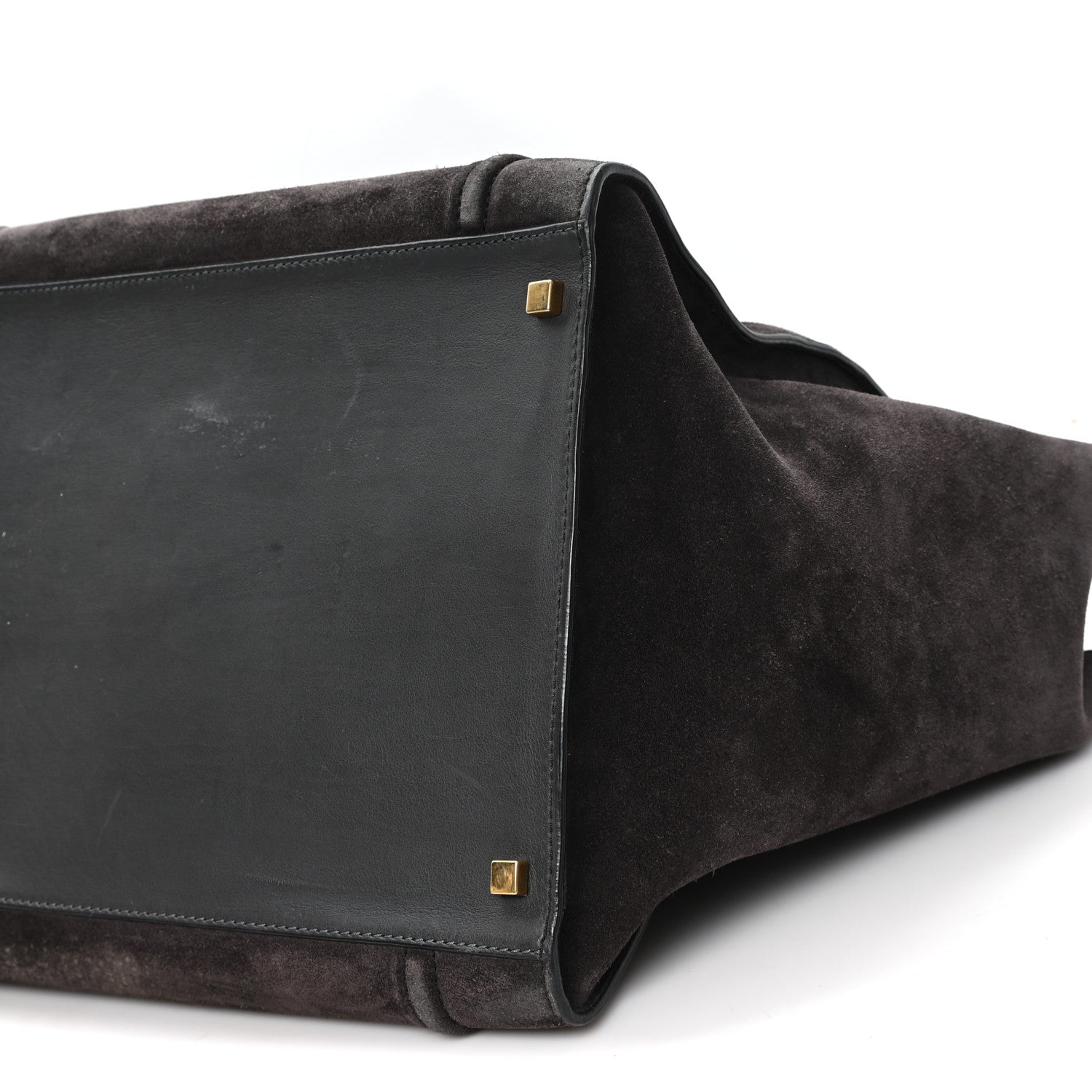 Celine Suede Large Phantom Luggage Anthracite 9 of 10